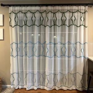Used custom made Curtain.